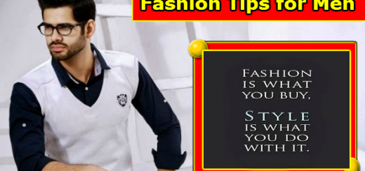 Fashion Tips for Men