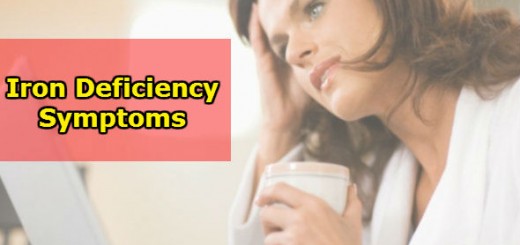 Iron Deficiency Symptoms