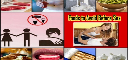 Foods to Avoid Before Sex