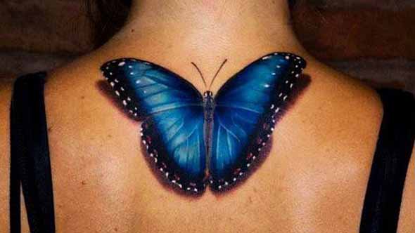 Butterfly Tattoos on Back