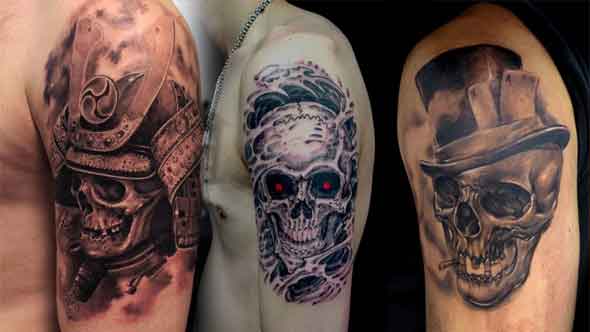 Skull Tattoos for Men in Hindi